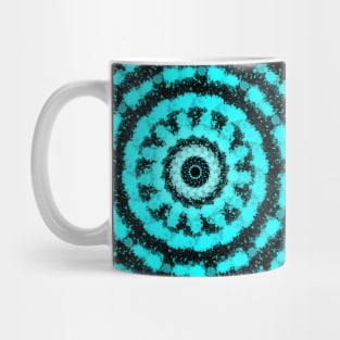 Modern futuristic circular pattern Mug